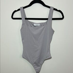 Babaton Gray Bodysuit